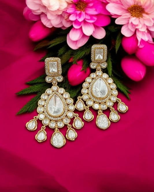 Kundan Polki Earrings