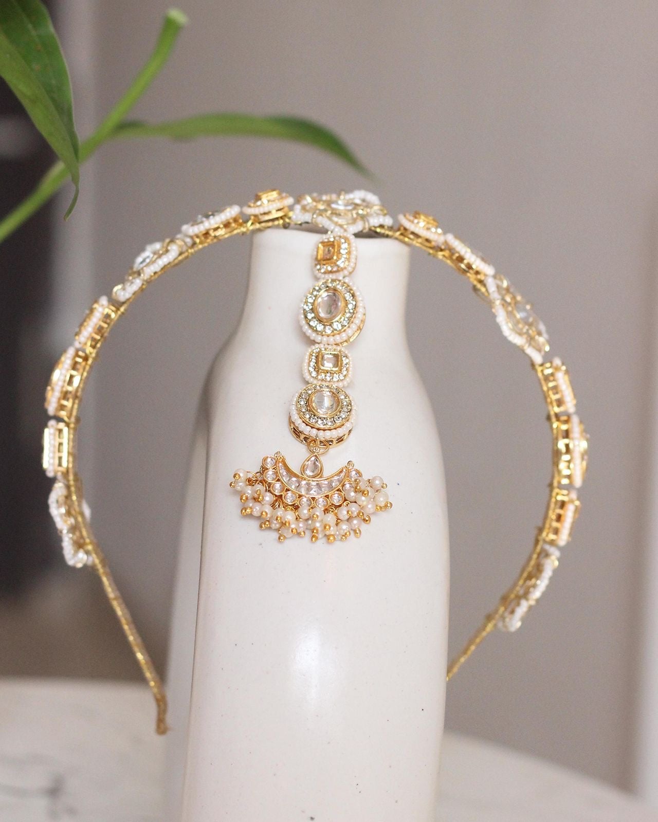 Kundan Headband