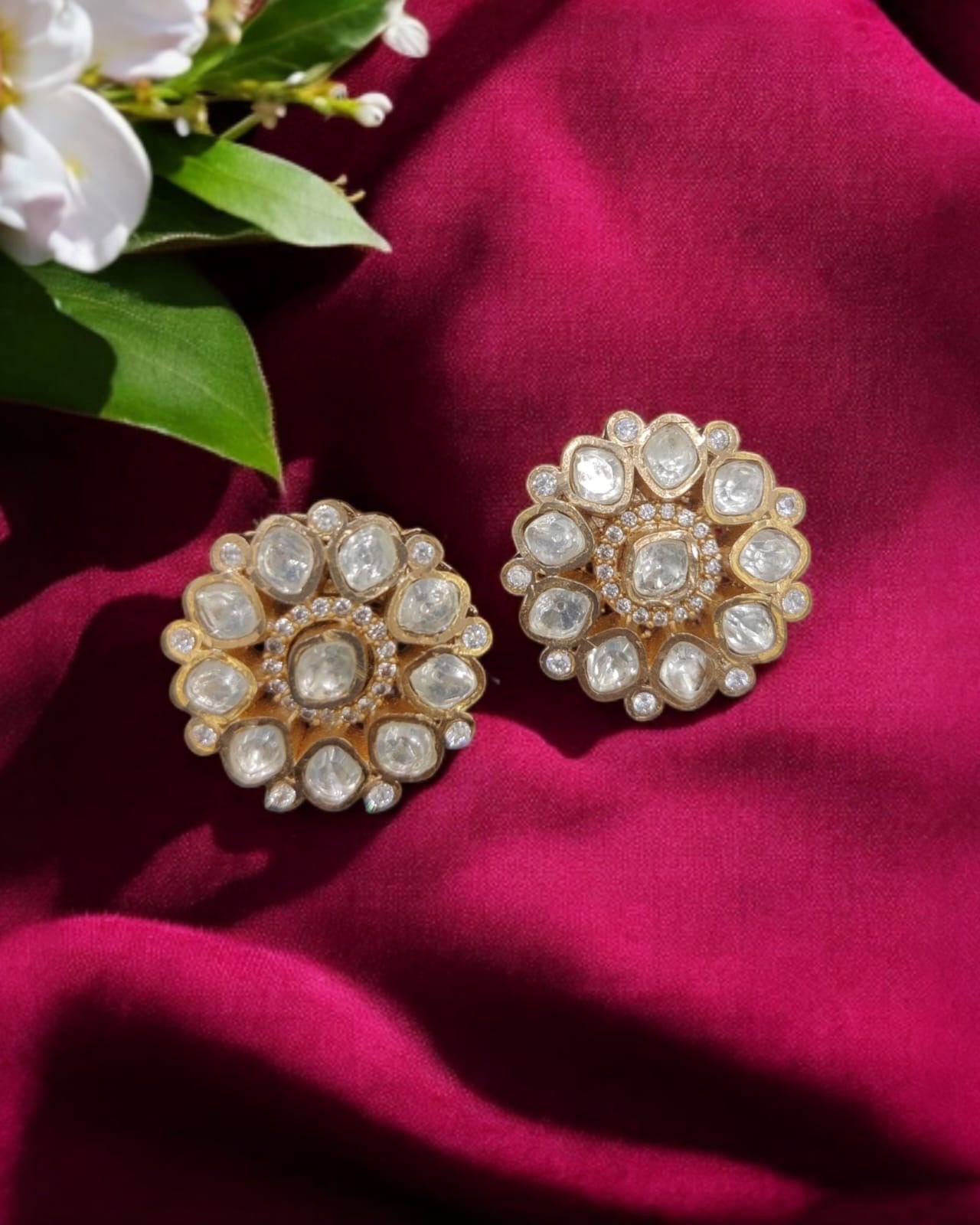 Floral Stud Earrings