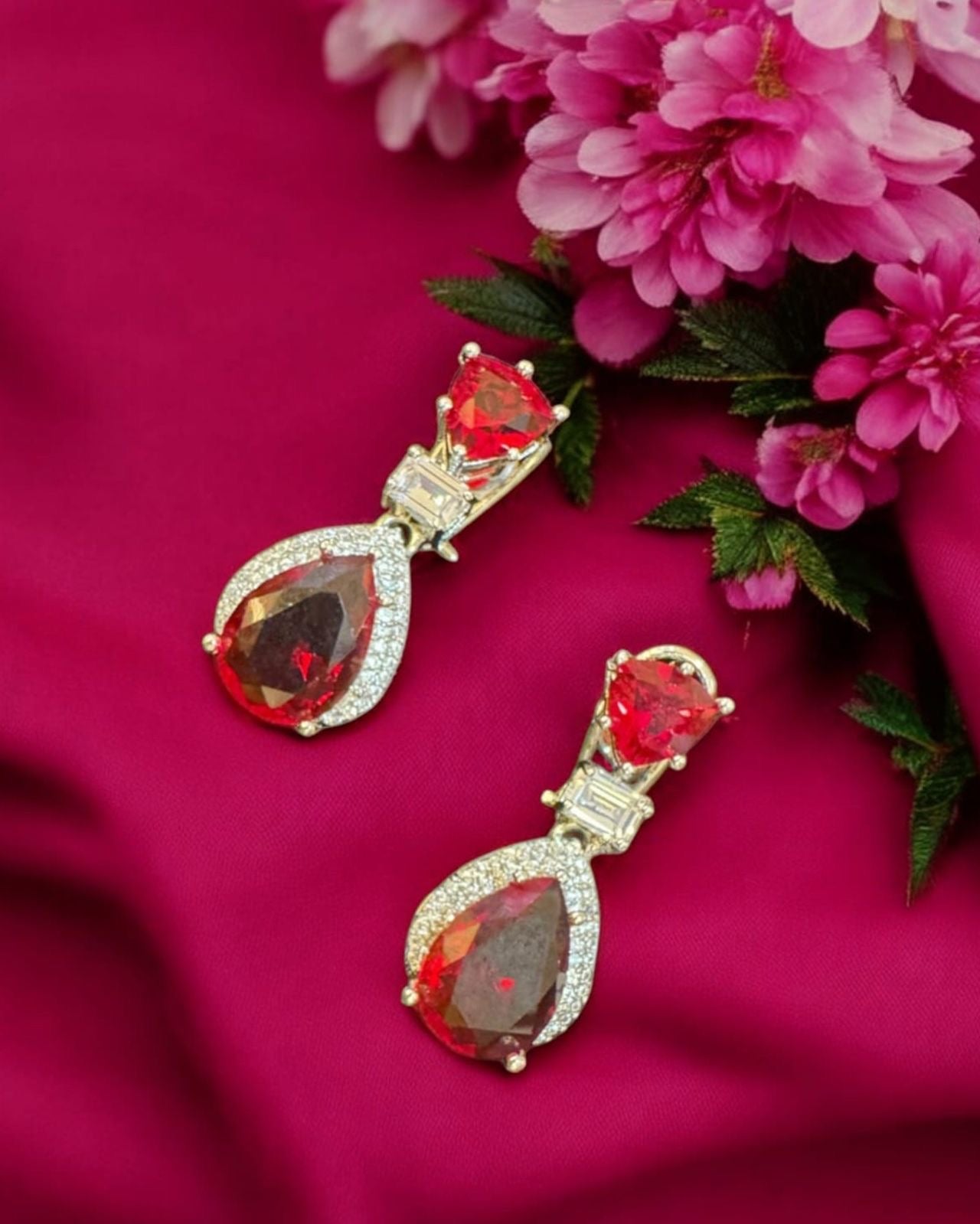 Designer Gemdrop Earrings