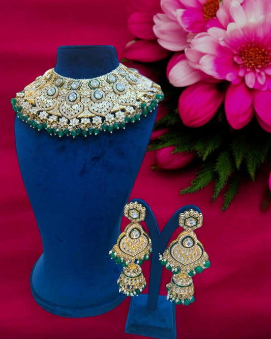 Kundan Traditional Bridal Necklace Set