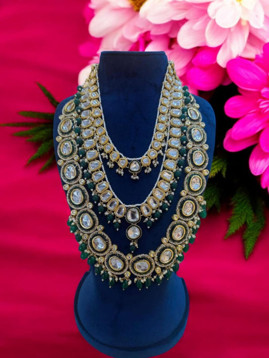 Layered Long Necklace Set