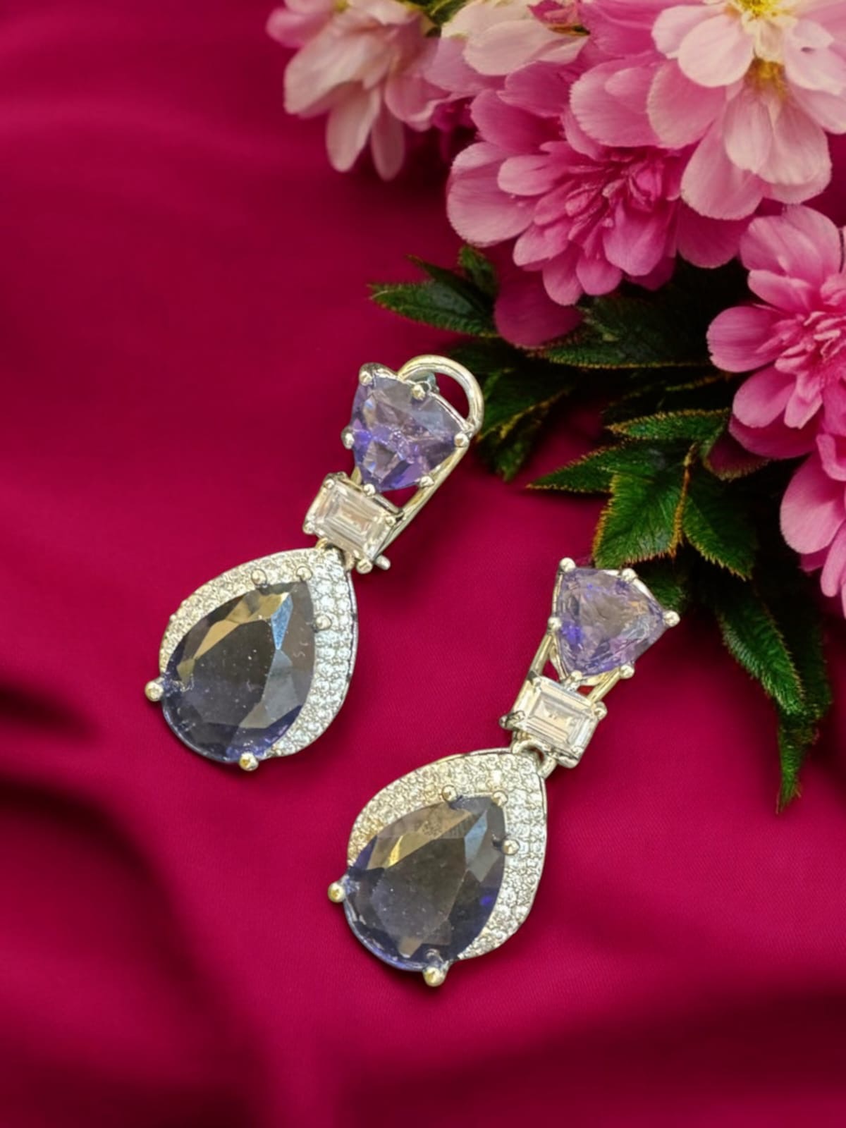 Designer Gemdrop Earrings