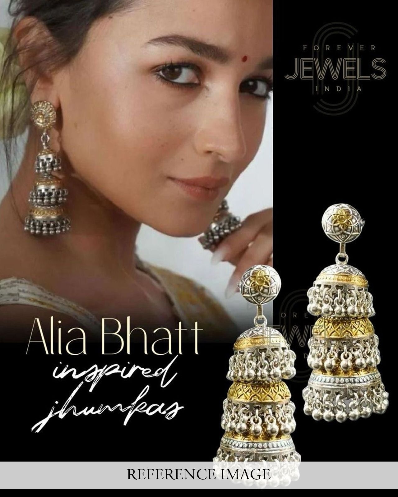 Alia Bhatt Jhumka