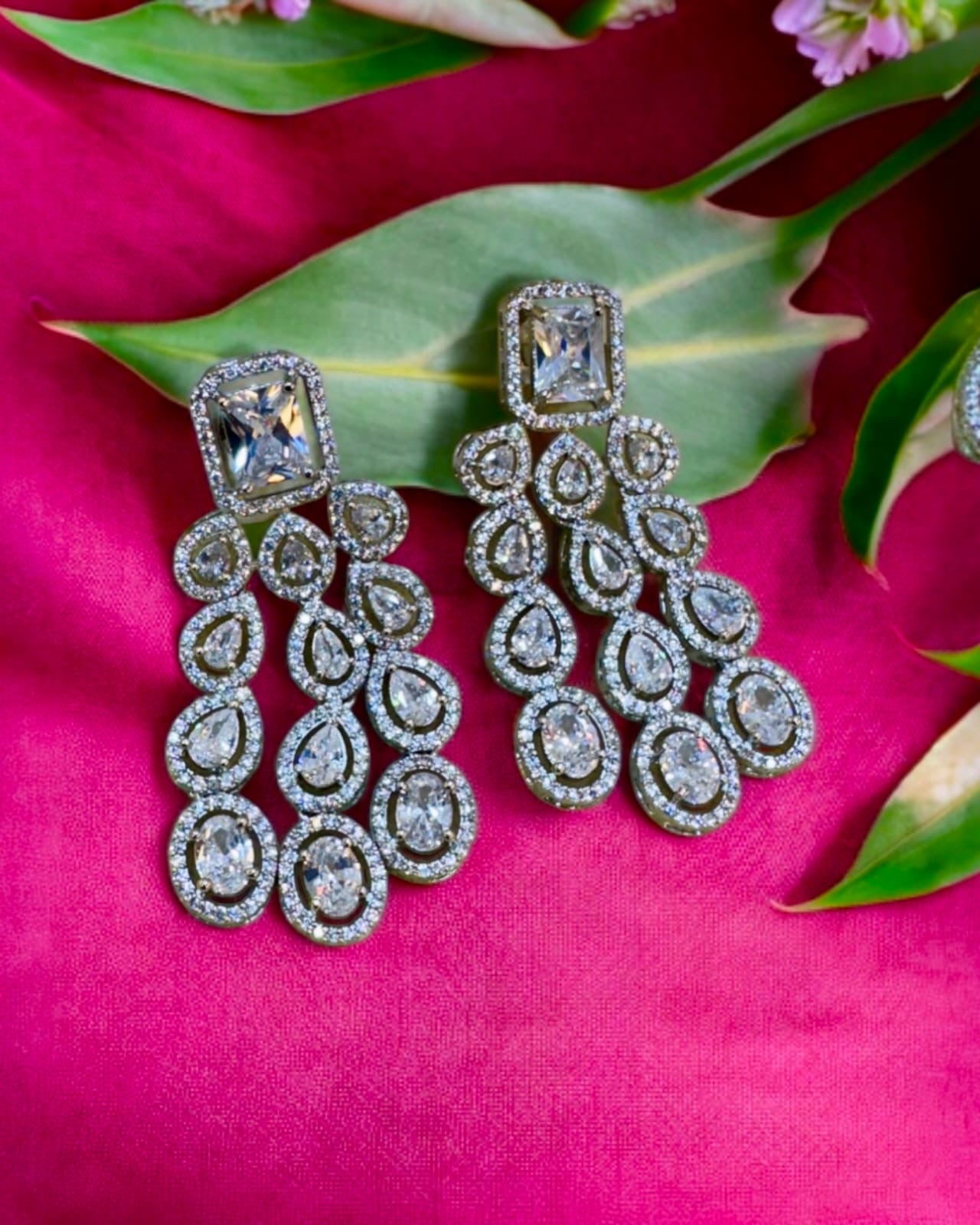 Danglers Diamond Earrings