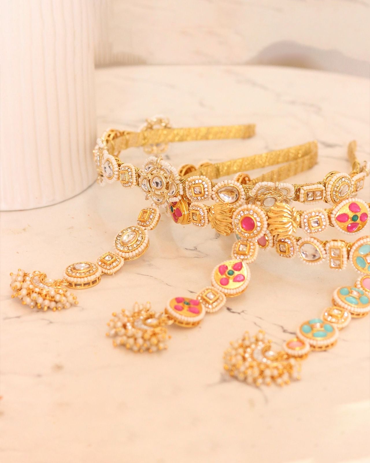 Kundan Headband