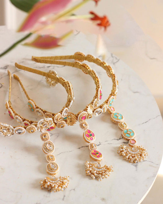 Kundan Headband