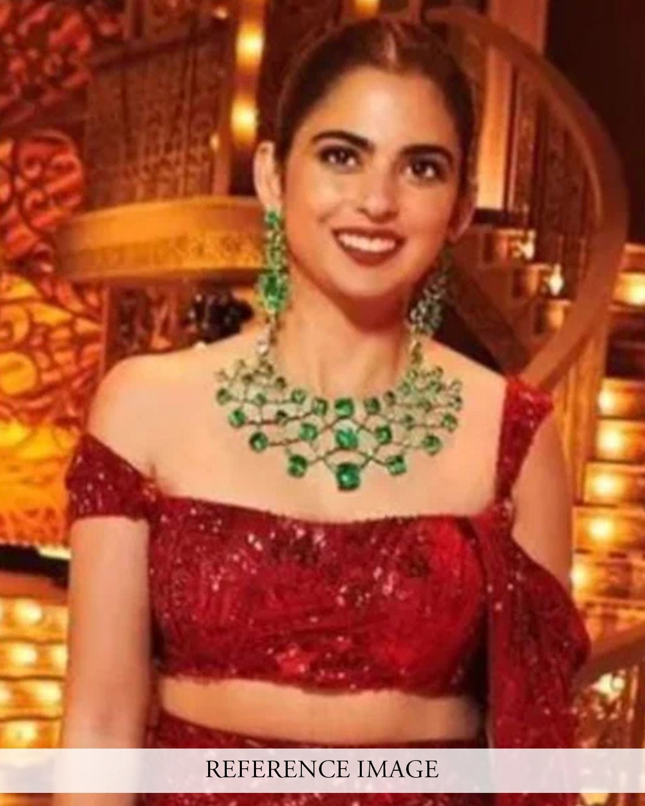 Isha Ambani Inspired Royal Necklace Set