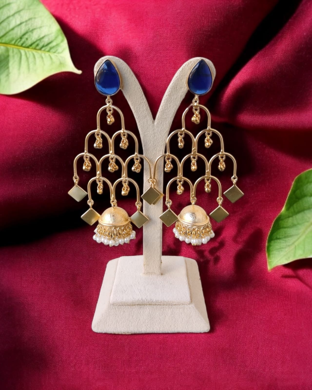 Fashion Blue Earrings