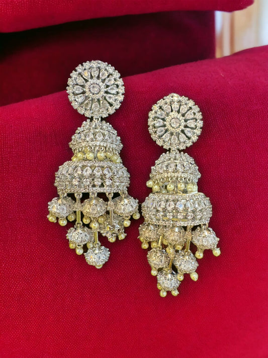 Designer Jhumka Earrings