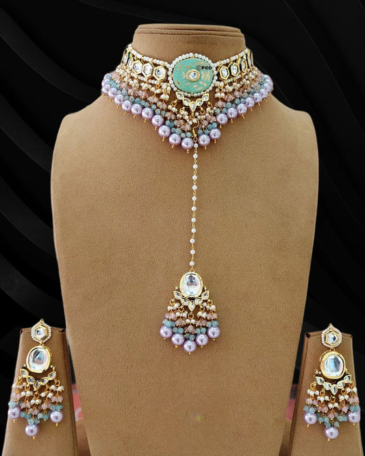 Modern Kundan Choker Set