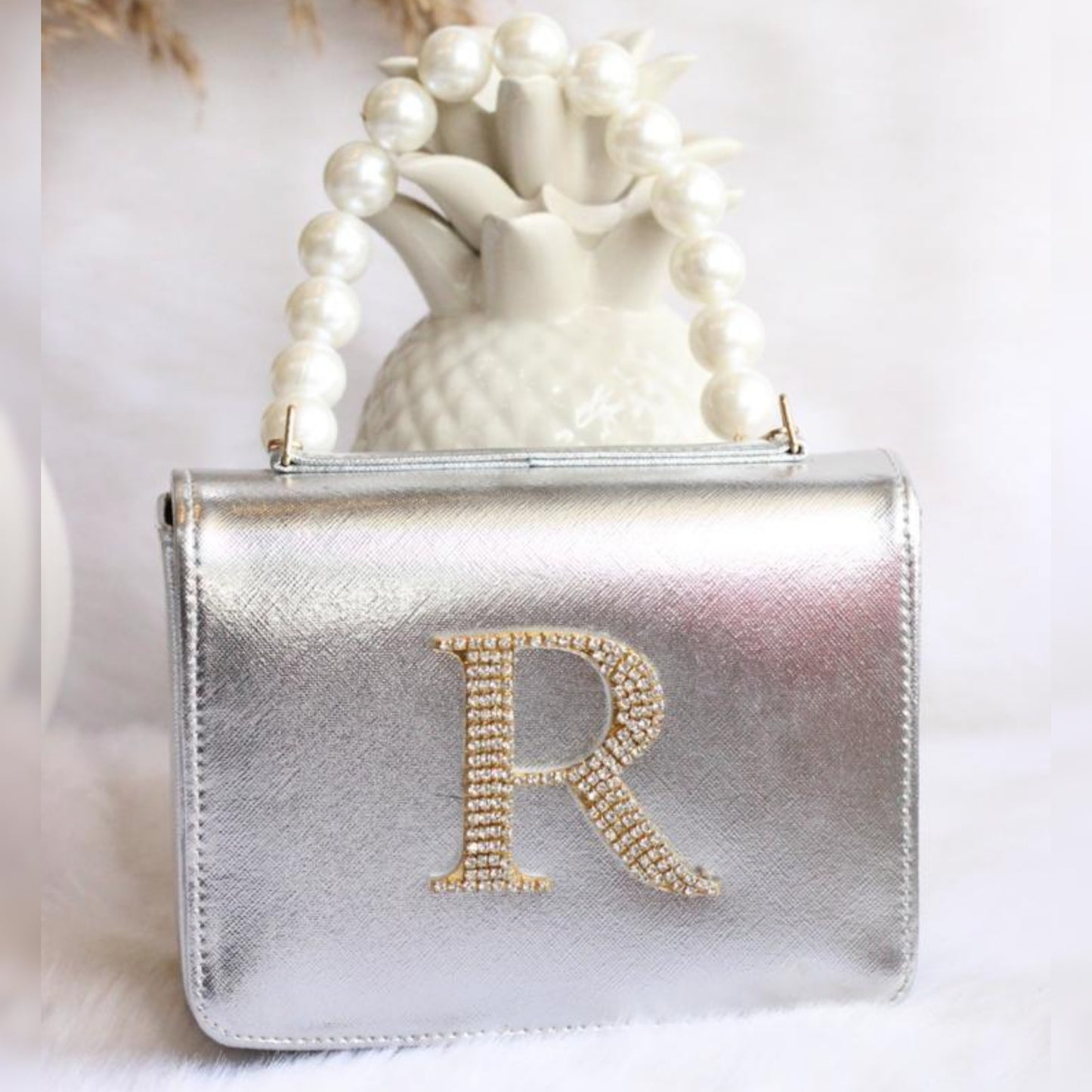 Initial Pearl Bags