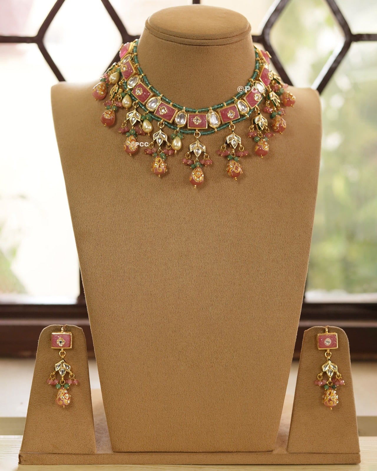 Kundan Multicolor Choker Set