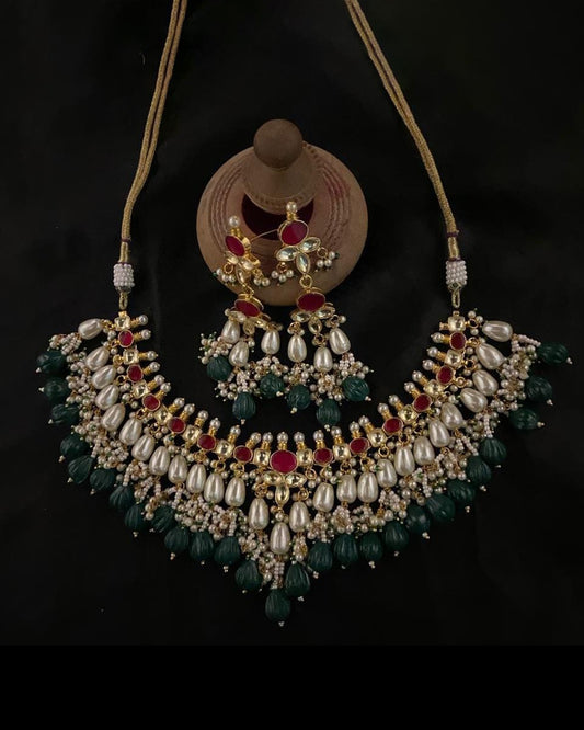 Kundan Traditional Necklace Set