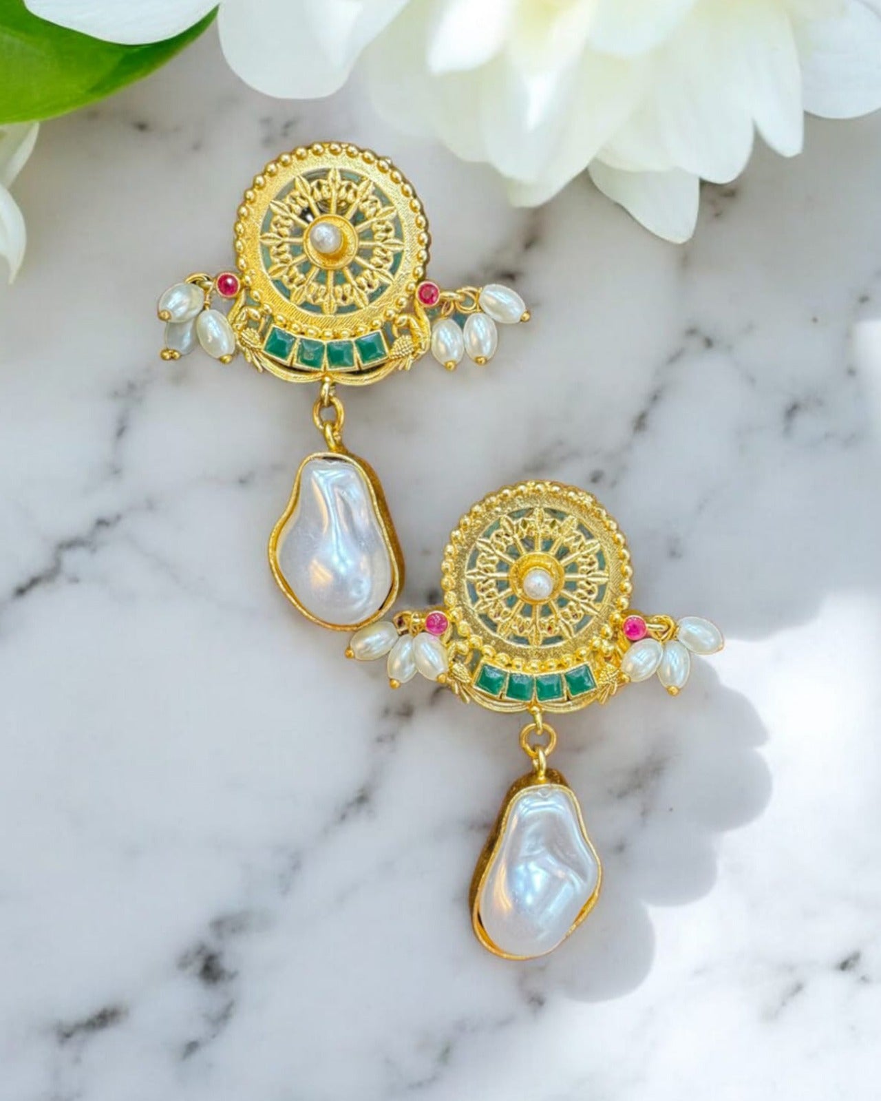 Pearl Drop Fashion Earrings