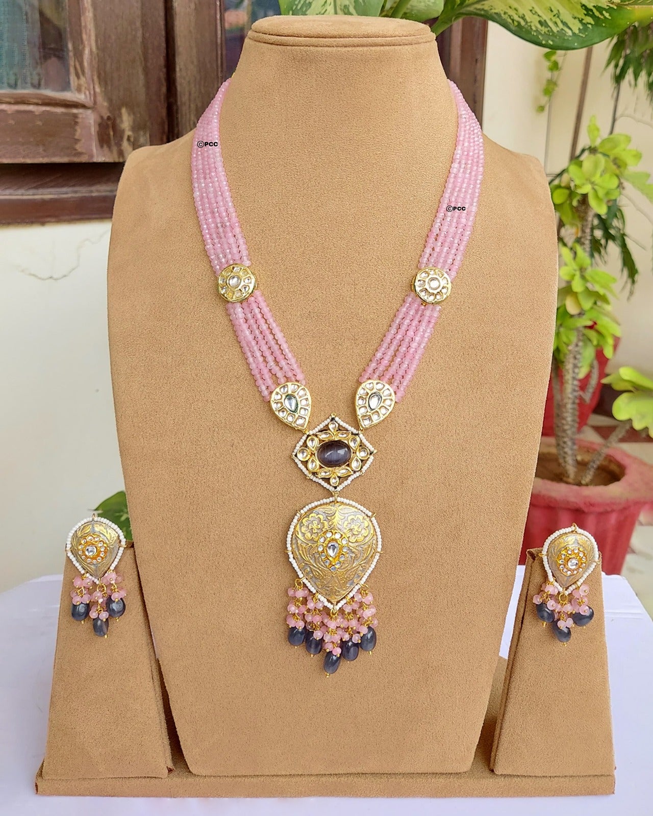 Beads Long Necklace Necklace Set