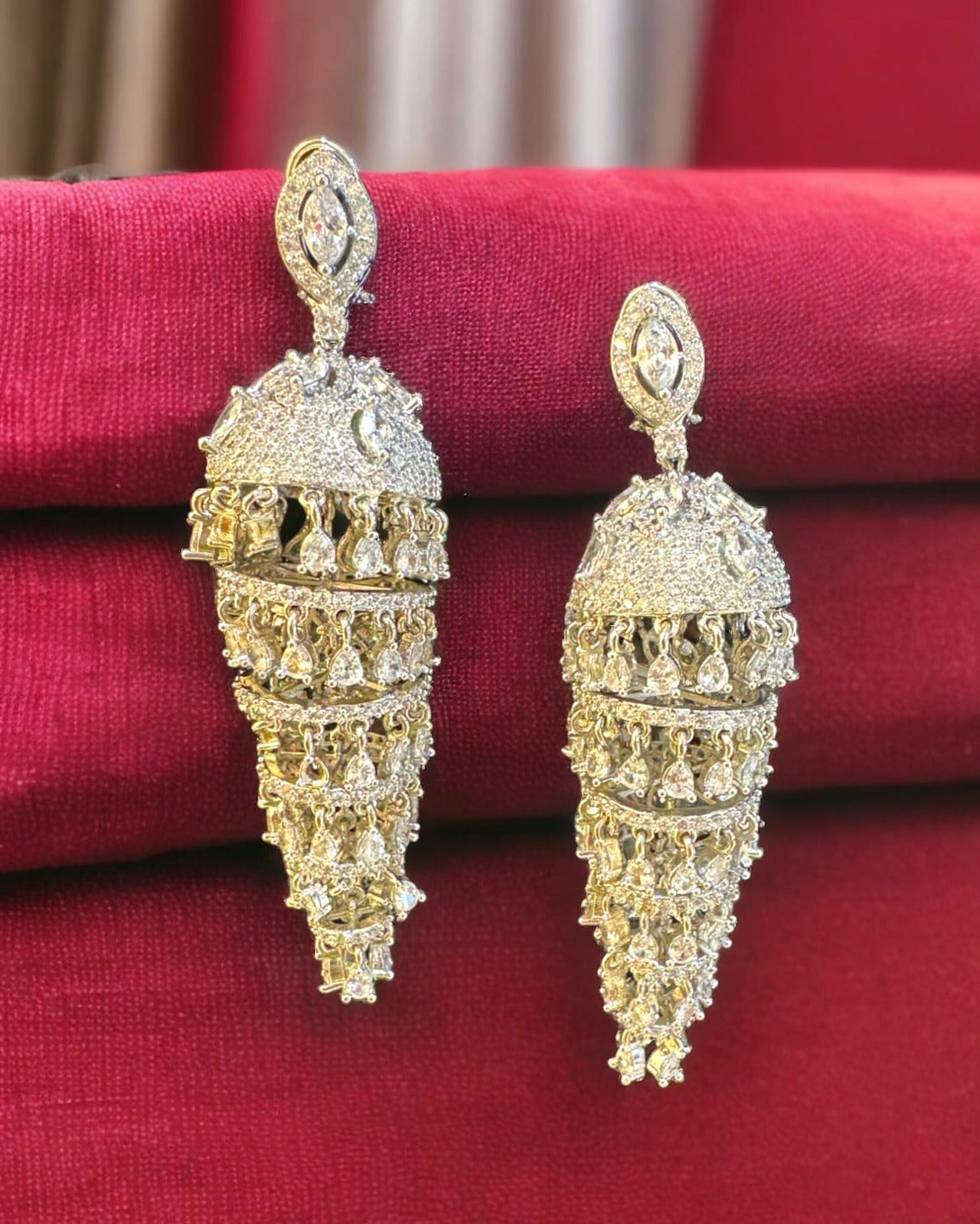 Sparking Chandelier Earrings