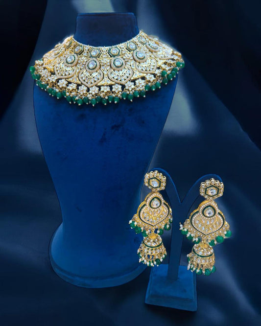 Kundan Traditional Bridal Necklace Set