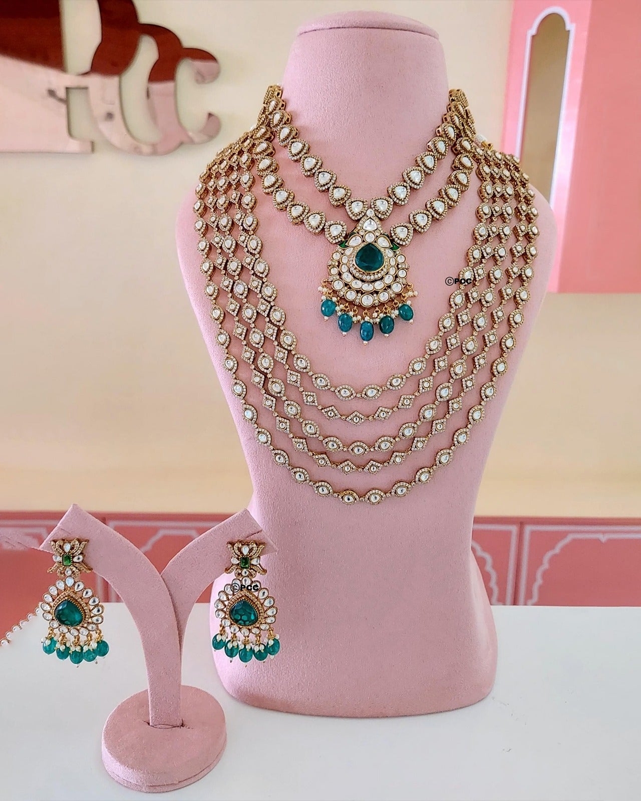 Kundan Bridal necklace Set