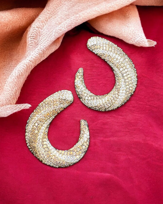 Bling Hoops Earrings